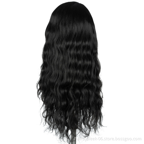 24'' Long Body Wave Wholesale Heat Resistance Synthetic Wig High Temperature Side Part Lace Front Synthetic Hair Wigs for woman